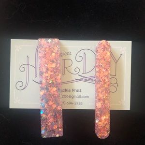 Alligator Clip Hair Barrettes Set of 2